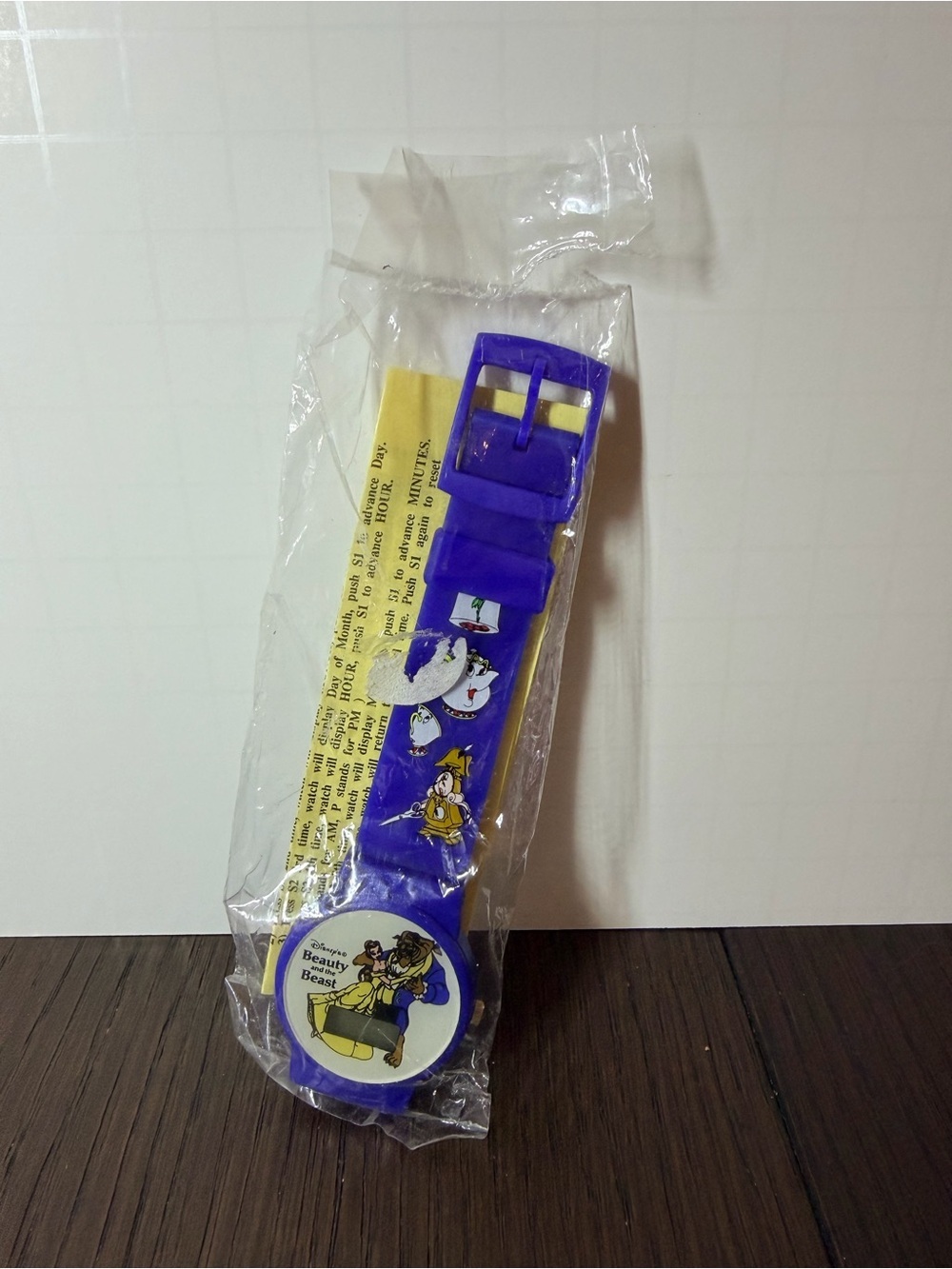 Vintage Disney Beauty and the Beast Watch still factory sealed